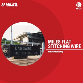  Miles Flat Stitching Wire Manufacturing unit is largest backward integrated.