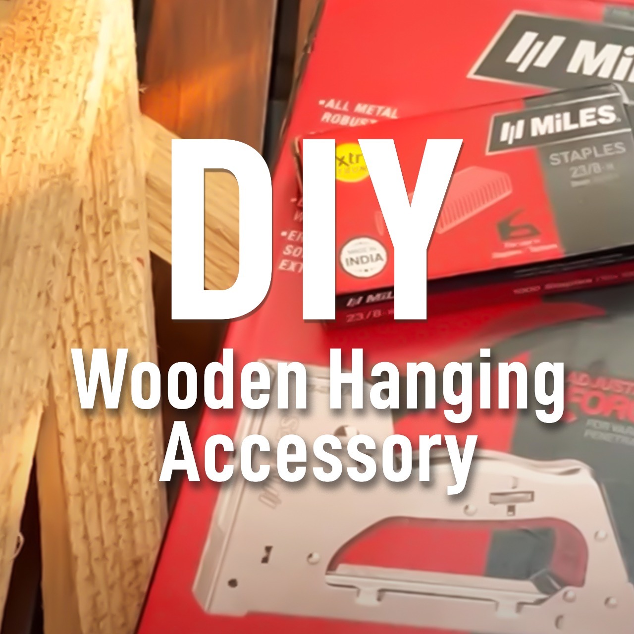 DIY - Wooden Hanging Accessory