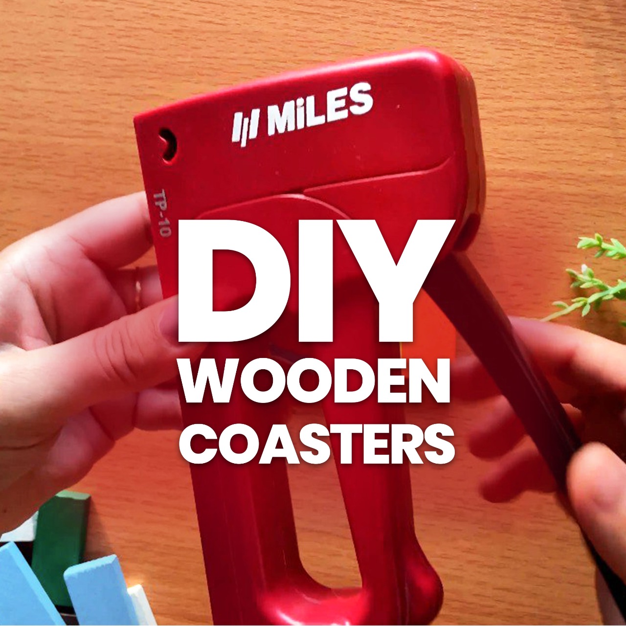 DIY-Wooden Coasters