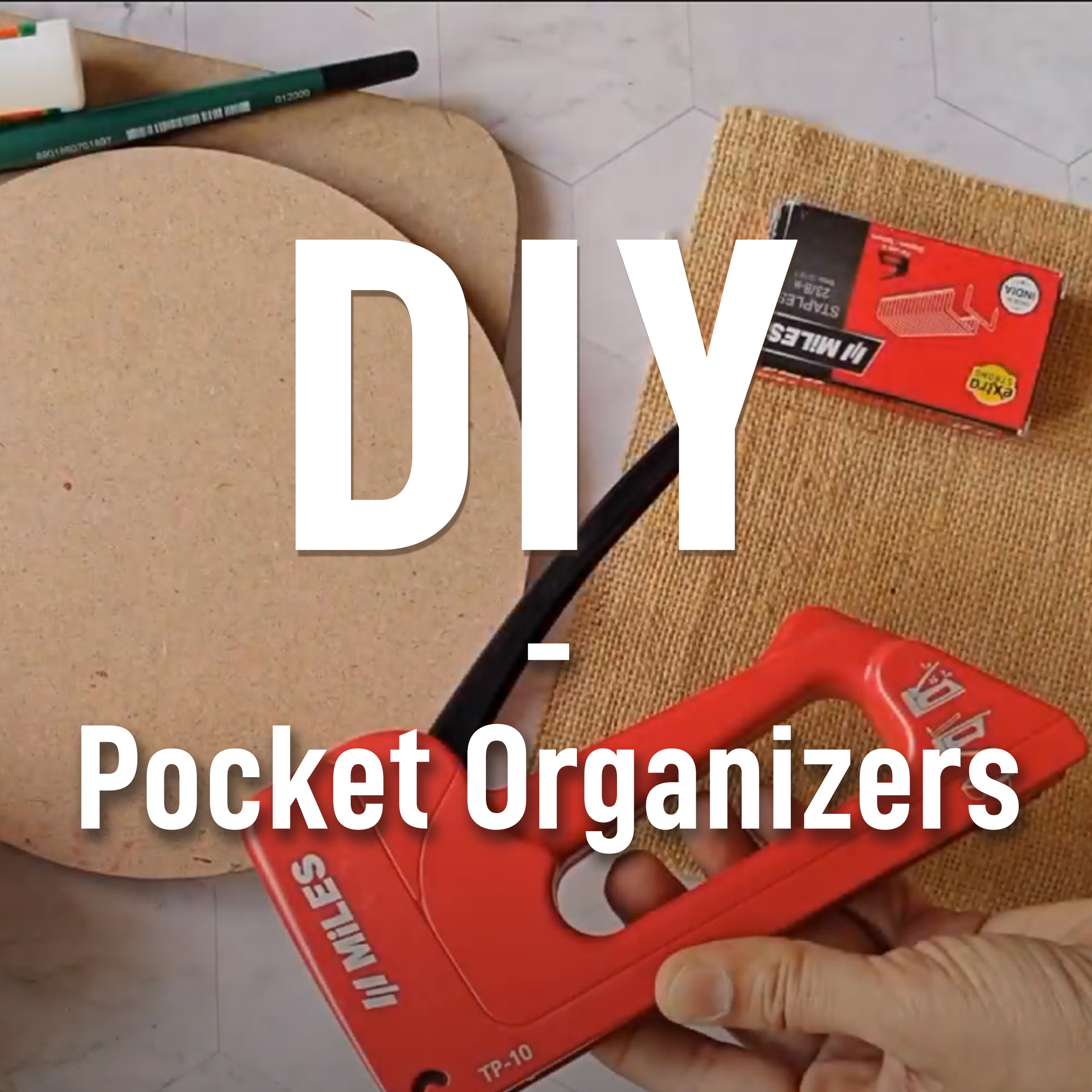 DIY - Pocket Organizers
