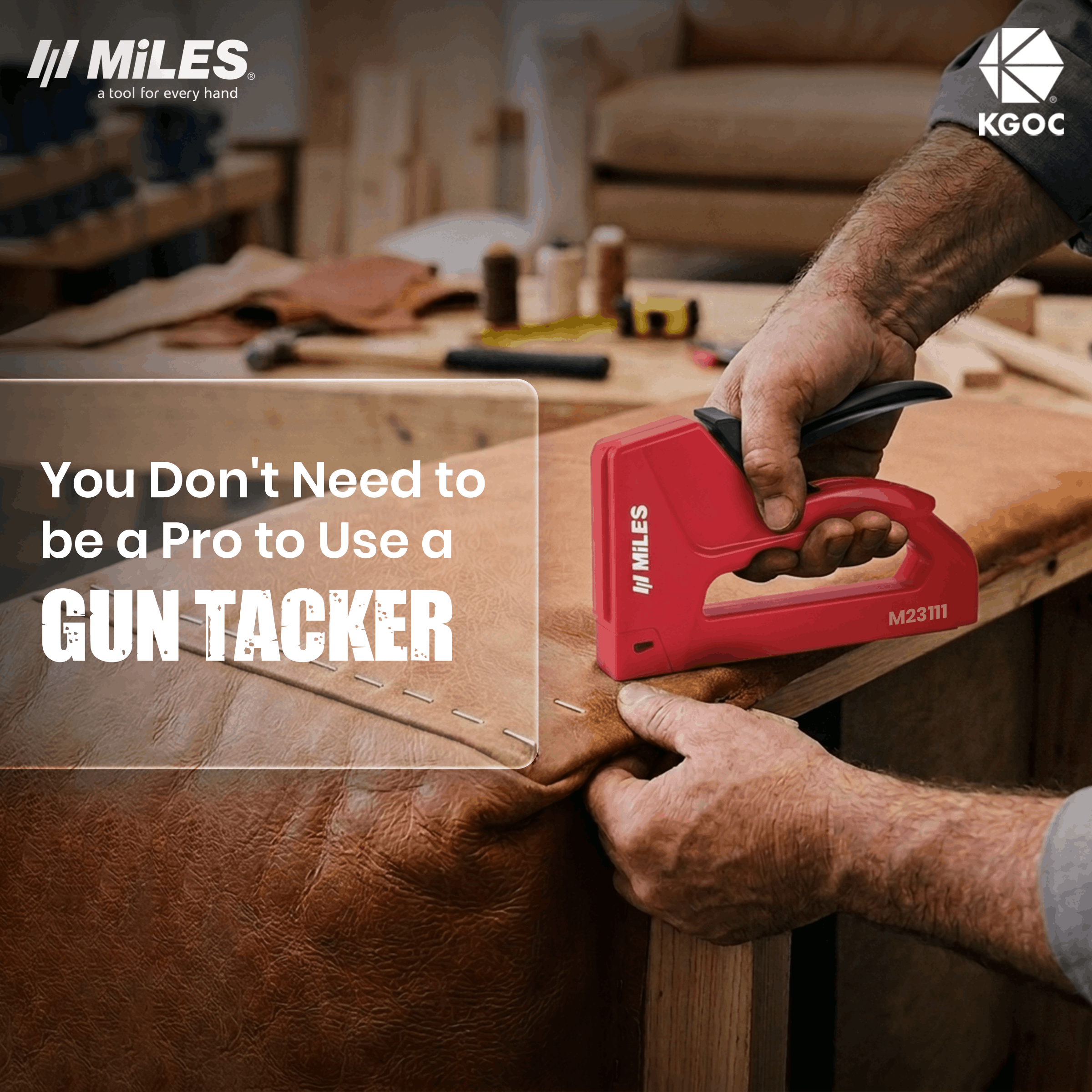 You Don’t Need to Be a Pro to Use a Gun Tacker