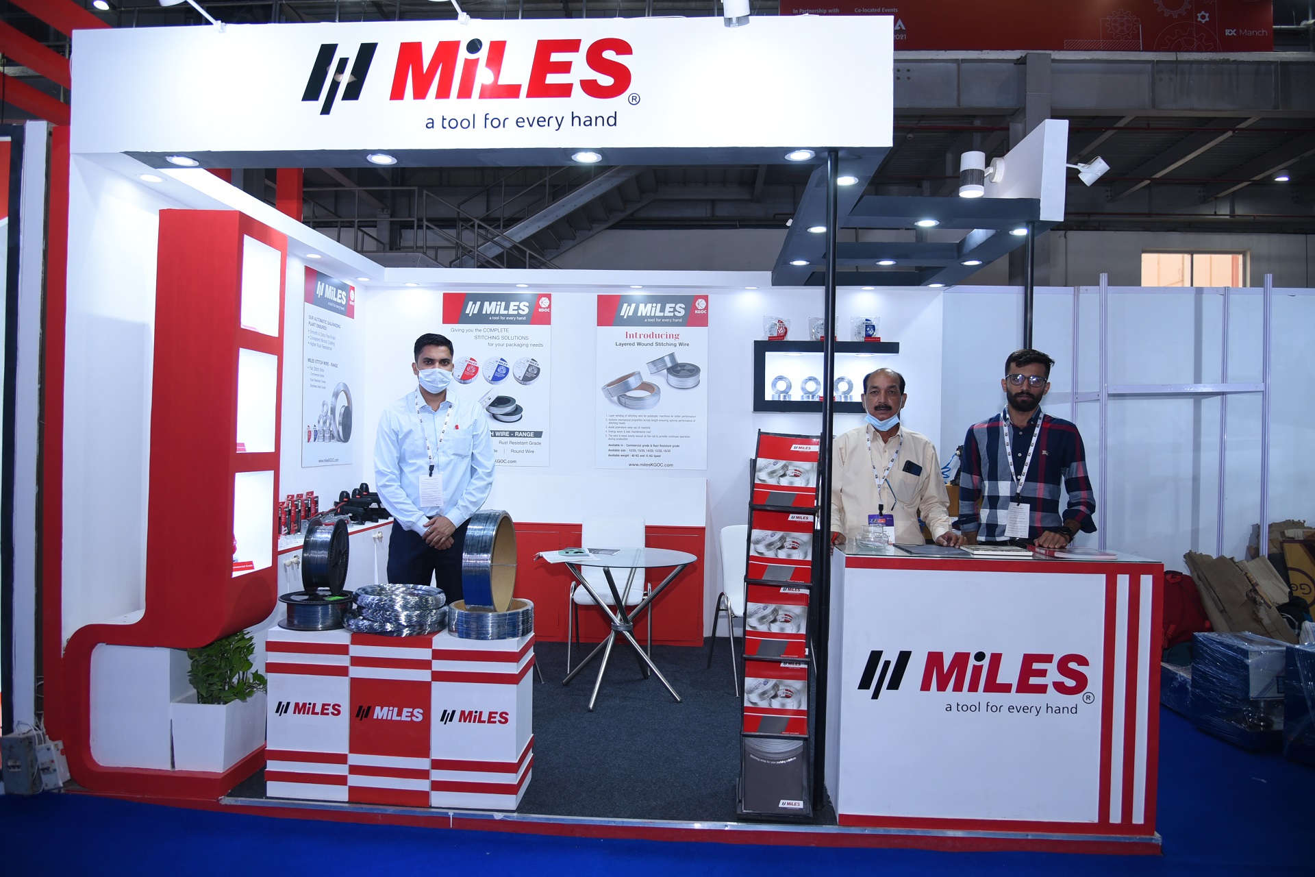 Miles participates in IndiaCorr Expo and India Folding Carton 2021 (Greater Noida)