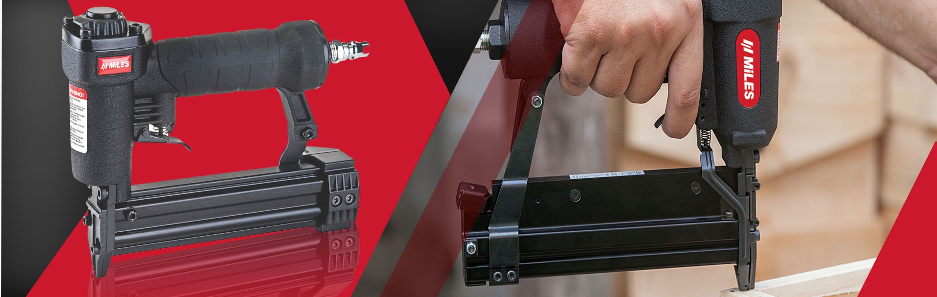 Our compact and lightweight pneumatic tools cater to both professional and DIY needs. Its ergonomic engineering offers extra working comfort, thus helping you to be extra productive.