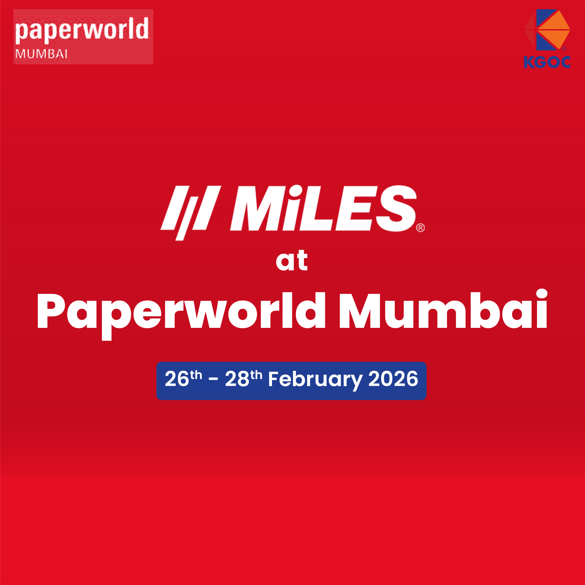 Miles at Paperworld Mumbai 2026: A Journey of Innovation & Inspiration 