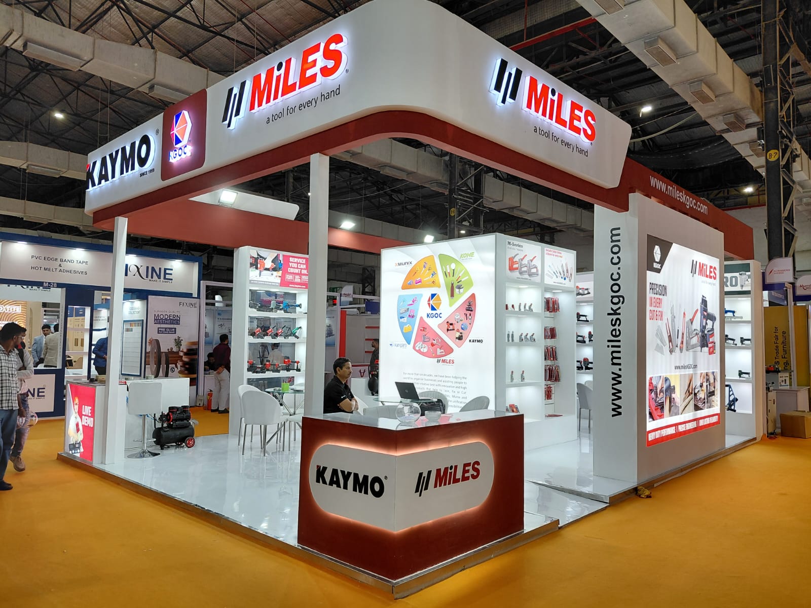 Miles at MumbaiWood 2026: Showcasing Professional Woodworking and Fastening Solutions